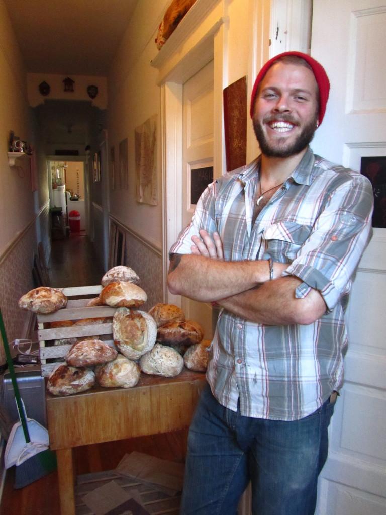 Josey Baker, a young San Francisco business owner, opened a bakery in February that offers a wide variety of breads and other goods. 