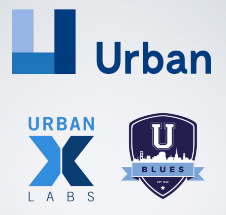 The three new Urban logos, including the athletic and X Lab logo