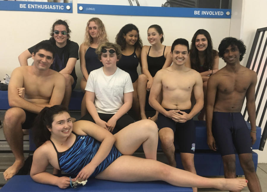 Urban Swimming team’s positive attitude