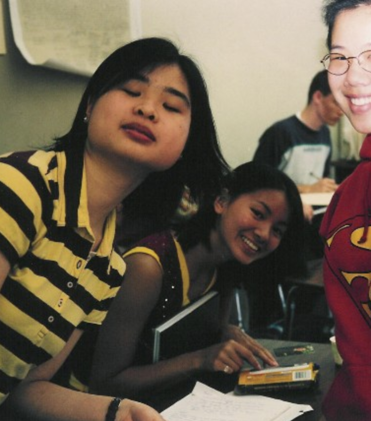 11th and 12th Grade Dean Charisse Wu in her youth. Submitted by a classmate.