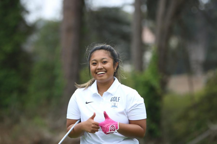 Mikee Echon at Urban golf match in 2021. Photo credit: Rizal Adanza.
