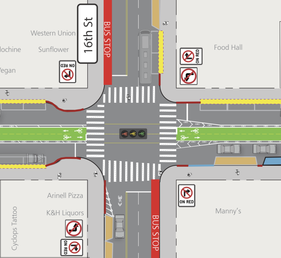 A+design+drawing+of+the+proposal+centred+on+Valencia+St+and+16th+St.+Illustration+credit%3A+SFMTA.