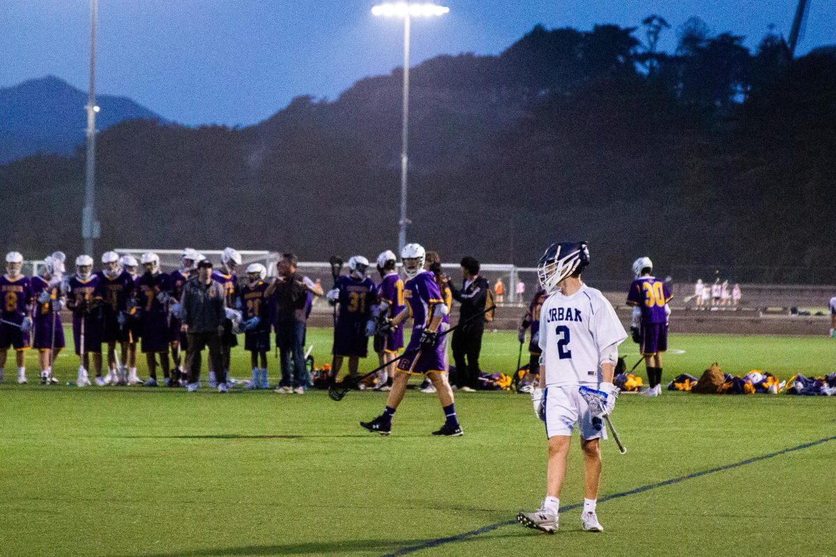Varsity boys lacrosse game against Riorden Feb. 27. Photo Credit: Isaac Katz.