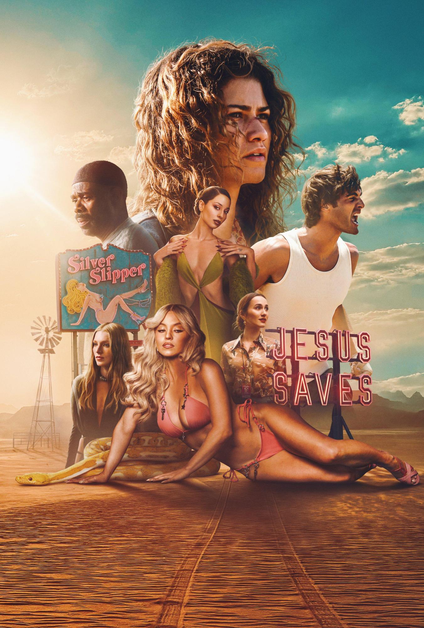 "Euphoria" season three poster. Visual credit: HBO Max.